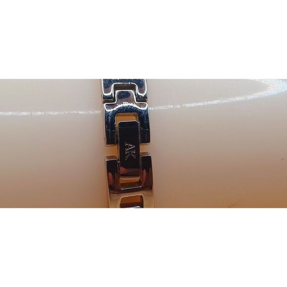 Anne Klein Diamond Black Dial Round Case - Picture 5 of 10